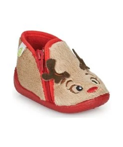 Chaussures Enfant Chaussons Citrouille et Compagnie PARFALLE Beige