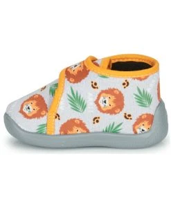 Chaussures Garçon Chaussons Citrouille et Compagnie PASTACARBO Gris -Martina Magasin Soldes 20143739 500 D