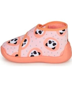 Chaussures Fille Chaussons Citrouille et Compagnie PASTACARBO Saumon -Martina Magasin Soldes 20143742 500 D