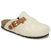 Chaussures Femme Chaussons Casual Attitude MILADY Blanc -Martina Magasin Soldes 20286183 500 A