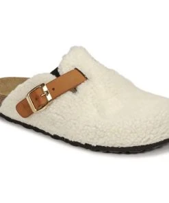 Chaussures Femme Chaussons Casual Attitude MILADY Blanc