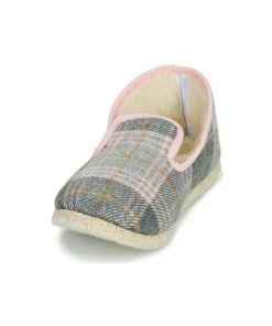 Chaussures Femme Chaussons Rondinaud MARTINE Gris / Rose -Martina Magasin Soldes 20506599 500 C