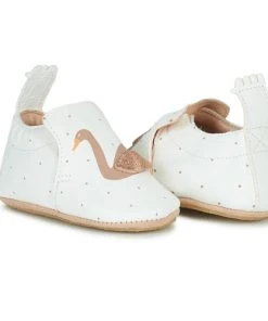 Chaussures Enfant Chaussons bébés Easy Peasy BLUBLU CYGNE Blanc -Martina Magasin Soldes 20698863 500 D