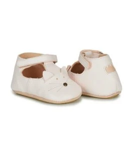 Chaussures Enfant Chaussons bébés Easy Peasy LOULLYP CHAT Rose -Martina Magasin Soldes 20698881 500 D