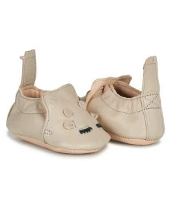 Chaussures Enfant Chaussons bébés Easy Peasy BLUMOO GIRAFE Beige -Martina Magasin Soldes 20698897 500 D