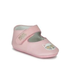 Chaussures Fille Chaussons bébés Karl Lagerfeld KOOL BABIES Rose