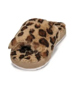 Chaussures Femme Chaussons Skechers COZY SLIDE Marron -Martina Magasin Soldes 21201520 500 C