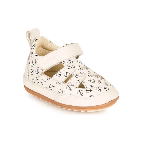 Chaussures Enfant Chaussons Robeez MINIZ Blanc 3 Chaussures Enfant Chaussons Robeez MINIZ Blanc