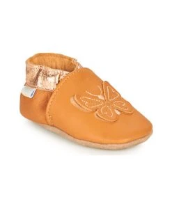 Chaussures Fille Chaussons bébés Robeez FLY IN THE WIND Camel