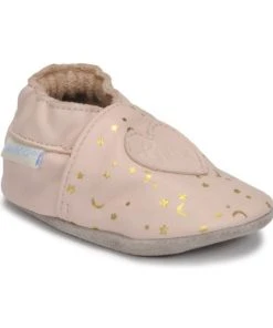 Chaussures Fille Chaussons Robeez FAMILY HEARTS Rose
