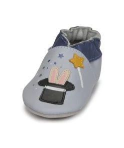 Chaussures Enfant Chaussons Robeez MAGIC TRICK Bleu -Martina Magasin Soldes 21206010 500 C