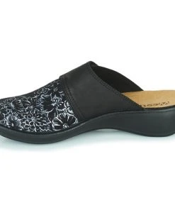 Chaussures Femme Chaussons Westland KORSIKA 346 Noir / Blanc -Martina Magasin Soldes 21255623 500 D