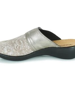 Chaussures Femme Chaussons Westland KORSIKA 346 Taupe / Argenté -Martina Magasin Soldes 21255624 500 D