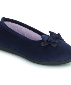 Chaussures Femme Chaussons Isotoner 97327 Bleu