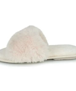 Chaussures Femme Chaussons Isotoner 97335 Beige -Martina Magasin Soldes 21270647 500 D