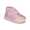 Chaussures Fille Chaussons Citrouille et Compagnie JUNGLE DRAGEE/GRIS-ROSE -Martina Magasin Soldes 21447259 500 A