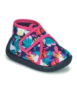 Chaussures Fille Chaussons Citrouille et Compagnie VIVALAVIDA MARINE