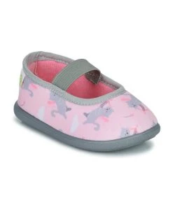 Chaussures Fille Chaussons Citrouille et Compagnie CERISETTE ROSE