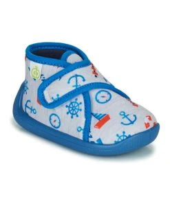 Chaussures Garçon Chaussons Citrouille et Compagnie VIVALAVIDA Gris-Chine