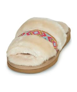 Chaussures Femme Chaussons Minnetonka LONDON Beige 8 Chaussures Femme Chaussons Minnetonka LONDON Beige -Martina Magasin Soldes 21650310 500 C