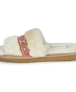 Chaussures Femme Chaussons Minnetonka LONDON Beige 9 Chaussures Femme Chaussons Minnetonka LONDON Beige -Martina Magasin Soldes 21650310 500 D