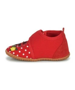 Chaussures Enfant Chaussons Giesswein SONNENBULH Rouge -Martina Magasin Soldes 21755094 500 D