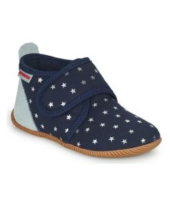 Chaussures Fille Chaussons Giesswein SALSACH Marine