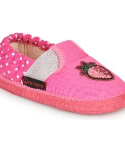 Chaussures Fille Chaussons Giesswein APFELTRACH Rose