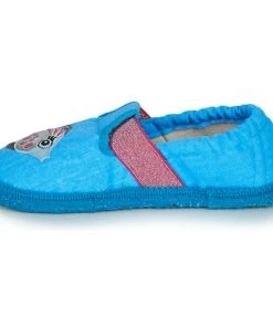 Chaussures Fille Chaussons Giesswein ATTERWASH Bleu / Rose -Martina Magasin Soldes 21755098 500 D