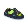 Chaussures Garçon Chaussons Giesswein ALSENZ Bleu / Jaune / Orange -Martina Magasin Soldes 21755099 500 A