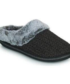 Chaussures Femme Chaussons Skechers COZY CAMPFIRE Noir