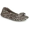 Chaussures Femme Chaussons Isotoner 97340 Marron -Martina Magasin Soldes 22580644 500 A