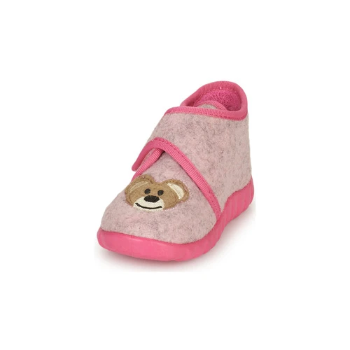 Chaussures Fille Chaussons Geox B ZYZIE GIRL Rose 5 Chaussures Fille Chaussons Geox B ZYZIE GIRL Rose – Image 3