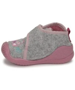 Chaussures Fille Chaussons Biomecanics BIOHOME Gris / Rose -Martina Magasin Soldes 22799420 500 D