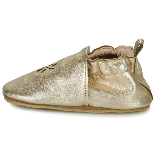 Chaussures Fille Chaussons Aster LAZEEZ Doré 6 Chaussures Fille Chaussons Aster LAZEEZ Doré – Image 4