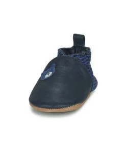 Chaussures Enfant Chaussons bébés Robeez DOUBEAR Marine -Martina Magasin Soldes 22813817 500 C