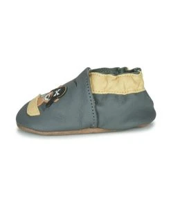 Chaussures Garçon Chaussons bébés Robeez SEA BEAR Gris -Martina Magasin Soldes 22813818 500 D