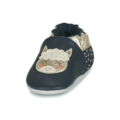 Chaussures Fille Chaussons bébés Robeez LAMASPIRIT Marine 5 Chaussures Fille Chaussons bébés Robeez LAMASPIRIT Marine – Image 3