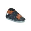 Chaussures Enfant Chaussons bébés Robeez GAME RUN Marine / Marron -Martina Magasin Soldes 22813830 500 A