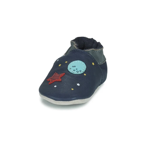 Chaussures Garçon Chaussons bébés Robeez WATCH THE EARTH Marine 5 Chaussures Garçon Chaussons bébés Robeez WATCH THE EARTH Marine – Image 3