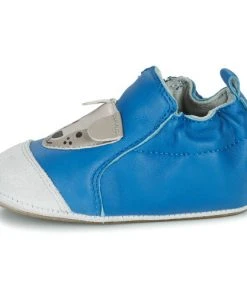 Chaussures Enfant Chaussons bébés Robeez CHOU DOG Bleu -Martina Magasin Soldes 22813835 500 D