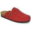 Chaussures Femme Chaussons Plakton BLOGG Rouge