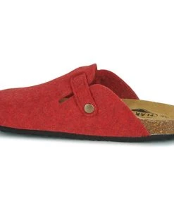Chaussures Femme Chaussons Plakton BLOGG Rouge -Martina Magasin Soldes 22873282 500 D