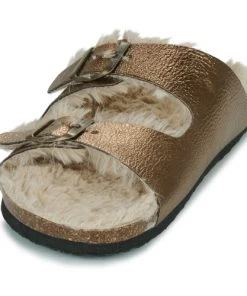 Chaussures Femme Chaussons Plakton BETA Bronze -Martina Magasin Soldes 22873287 500 C