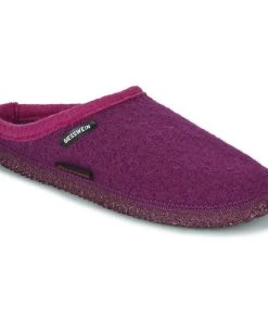 Chaussures Femme Chaussons Giesswein DANNHEIM Rose / Violet