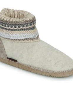 Chaussures Femme Chaussons Giesswein KIEL Beige