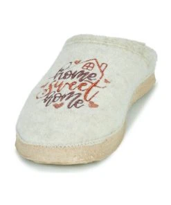 Chaussures Femme Chaussons Giesswein NECKARSULM Beige -Martina Magasin Soldes 22893564 500 C