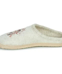 Chaussures Femme Chaussons Giesswein NECKARSULM Beige -Martina Magasin Soldes 22893564 500 D