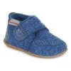 Chaussures Enfant Chaussons Giesswein OBERSTAUFEN Bleu -Martina Magasin Soldes 22899401 500 A