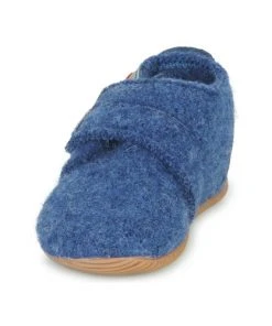 Chaussures Enfant Chaussons Giesswein OBERSTAUFEN Bleu -Martina Magasin Soldes 22899401 500 C